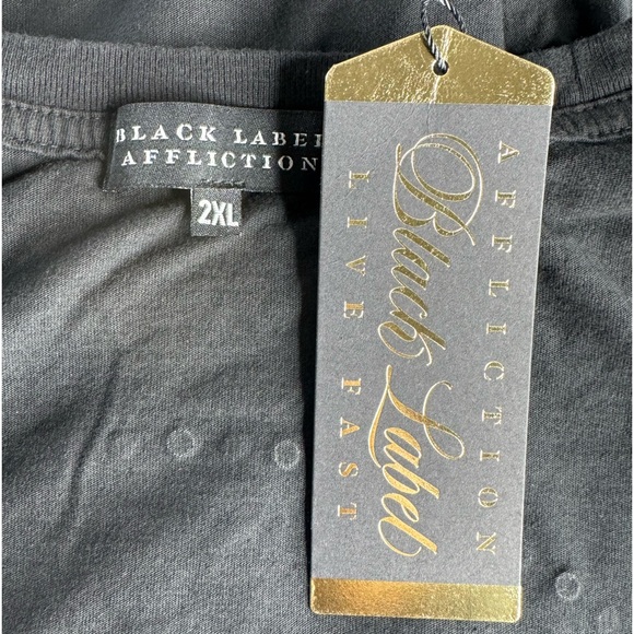 Affliction Black Label Men's Short Sleeve Graphic T-shirt -Size: 2XL- NWT - Picture 10 of 12